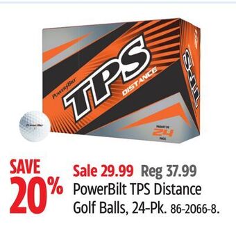 Canadian Tire Powerbilt tps distance golf balls, 24-pk offer