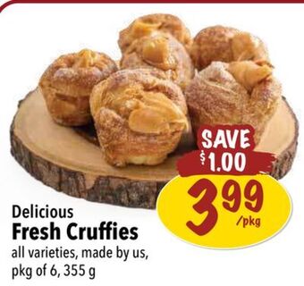 Farm Boy Delicious fresh cruffies offer