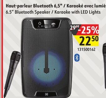 Sushi Shop 6.5 bluetooth speaker / karaoke with led lights offer