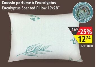 Sushi Shop Eucalyptus scented pillow 19x28 offer