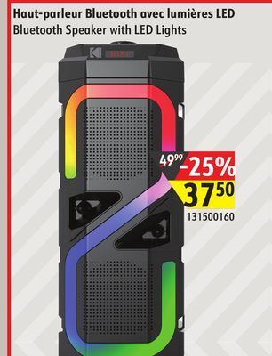 Sushi Shop Bluetooth speaker with led lights offer