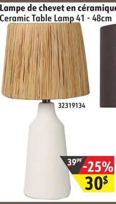 Sushi Shop Ceramic table lamp offer