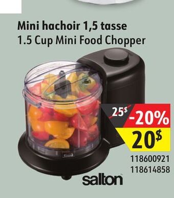 Sushi Shop Salton 1.5 cup mini food chopper offer