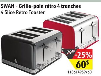 Sushi Shop 4 slice retro toaster offer