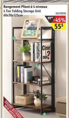 Sushi Shop 4 tier folding storage unit offer