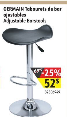 Sushi Shop Adjustable barstools offer