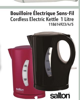 Hart Salton cordless electric kettle offer