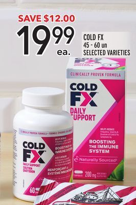 Metro Cold fx offer