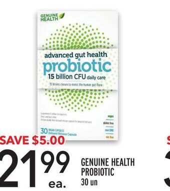 Metro Genuine health probiotic offer