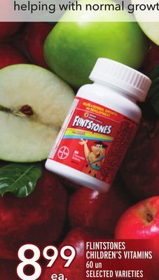 Metro Flintstones children's vitamins offer
