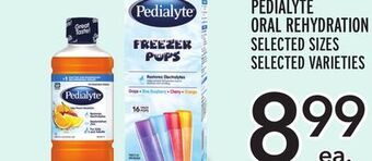 Metro Pedialyte oral rehydration offer