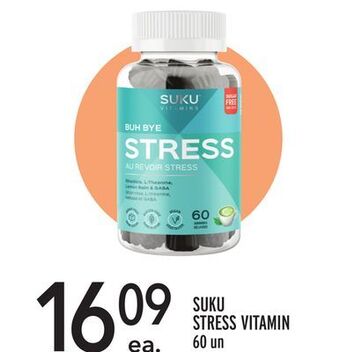 Metro Suku stress vitamin offer