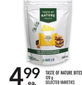 Metro Taste of nature bites offer