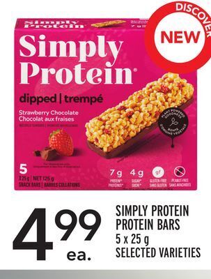 Metro Simply protein protein bars offer