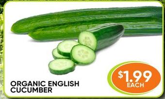 Healthy Planet Organic english cucumber offer