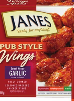 Giant Tiger Janes frozen chicken wings offer