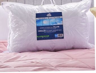 Giant Tiger Down alternative pillow offer