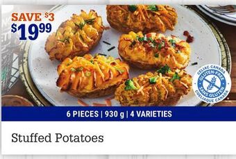 M & M Food Market Stuffed potatoes offer