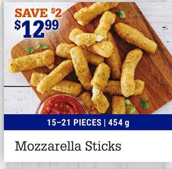 M & M Food Market Mozzarella sticks offer