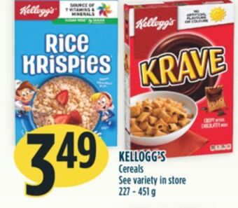 Marché Adonis Kellogg's cereals offer