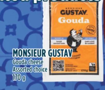 Marché Adonis Monsieur gustav gouda cheese offer