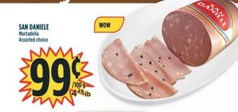 Marché Adonis San daniele mortadella offer