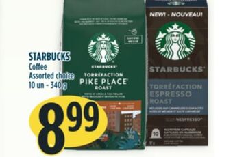Marché Adonis Starbucks coffee offer