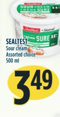 Marché Adonis Sealtest sour cream offer
