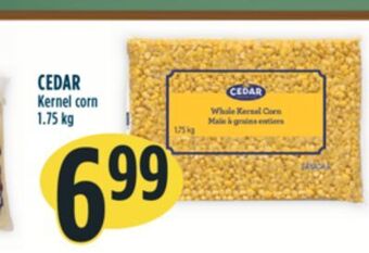 Marché Adonis Cedar kernel corn offer