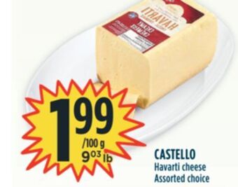 Marché Adonis Castello havarti cheese offer