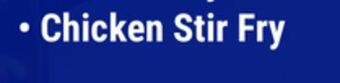 M & M Food Market Chicken stir fry offer
