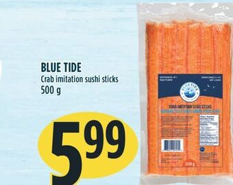 Marché Adonis Blue tide crab imitation sushi sticks offer