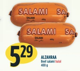 Marché Adonis Alzahraa beef salami halal offer