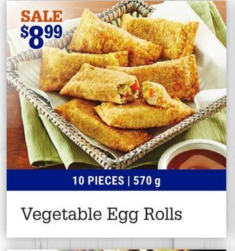 M & M Food Market Vegetable egg rolls offer