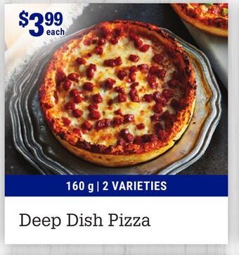 M & M Food Market Deep dish pizza offer