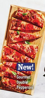 M & M Food Market Gourmet double pepperoni offer