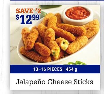 M & M Food Market Jalapeño cheese sticks offer