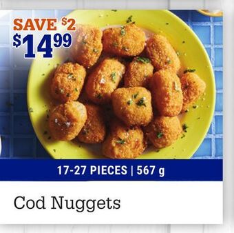 M & M Food Market Cod nuggets offer