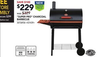 RONA Char-griller super pro charcoal barbecue offer