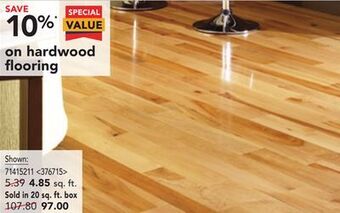 RONA Hardwood flooring offer