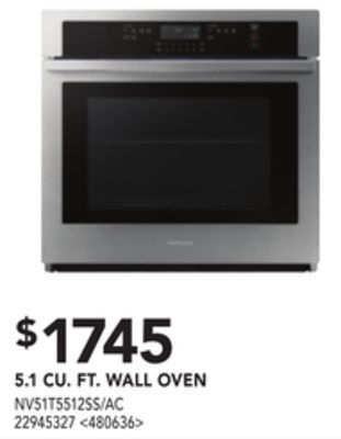 RONA Samsung 5.1 cu. ft. wall oven offer