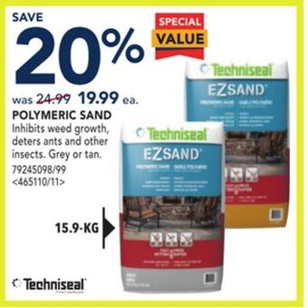 RONA Polymeric sand offer
