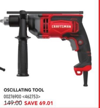 RONA Craftsman hammer drill offer