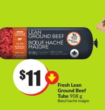 FreshCo Fresh lean ground beef tube 908 g offer