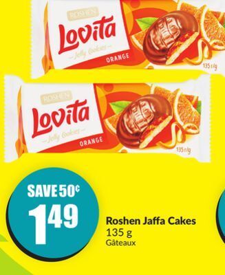 FreshCo Roshen jaffa cakes 135 g offer