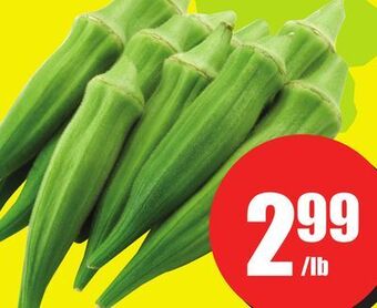 FreshCo Okra products of ontario 6.59/kg offer