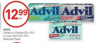 Remedy's RX Advil tablets or caplets 52's-72' s or liqui-gels 40's-72' s offer