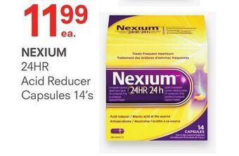 Remedy's RX Nexium 24hr acid reducer capsules offer