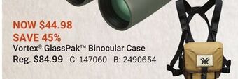 Bass Pro Vortex® glasspak binocular case offer
