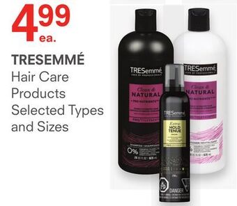Remedy's RX Tresemmé hair care products offer
